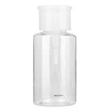 Daytesy Lotion Bottle-200ml Transparent Press Type Empty Lotion Bottle Portable Toner Cosmetics Storage Bottle for Travel