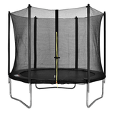 Velocity 8ft Trampoline and Safety Enclosure Black