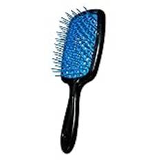 Comb Hair Brush, Massage Comb, Hollowed Out Wet Curly Hair Brush, Hair Comb, Salon Hairstyle Tool Wide Tooth Comb (Color : Blau)
