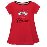 Girls Infant Red Valdosta State Blazers A-Line Top