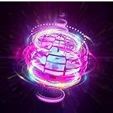 Hood's Goods Orbitron LED Flying Orb: Galactic Spinner Boomerang with Dynamic Light Effects (Purple)