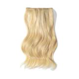 180-220g Clip In Hair Extensions Human Hair Double Weft - Bleach Blonde, 16" (180g)