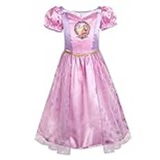 Disney Rapunzel Deluxe Nightgown for Girls Tangled 9/10 Multicolor