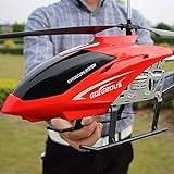 WOLWES Rc Helicopter 75cm Large 3.5 Channels Fall ResistantRC Airplane For Adults Aircraft Charging RC Drone Plane Toys With LED Light Night Sky Flight Teenagers Gift