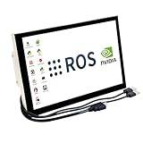 Yahboom Raspberry Pi 10.1 Inch Monitor with IPS Panel 1920 x 1080 Touch Monitor 178° Full Viewing View Mobile Monitor for ROS Small Monitor Laptop/PC/RPi 5/4/3 Jetson Orin Horizon