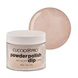 Cuccio Powder Polish - Acrylic Nail Colour Dip System - 45g (1.6oz) Dipping Powder - Iridescent Cream