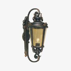 Baltimore 1-Light Wall Lantern - Weathered Bronze by Elstead Lighting