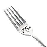Forking Love You Funny Engraved Forks, Stainless Steel Engraved Fork, Personalized Letter Dinner Fork-I Forking Love You, Unique Carving Fork Best Gifts for Christmas Valentine's Day A3ANCZ (3)