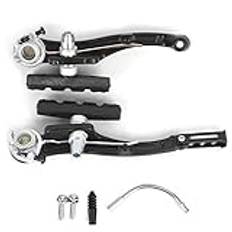 Alomejor V Brake Set Cycling Parts Front V Brake Rear for Mountain Bike Upgrade Stop in No Time Easy to Install (Sold in single pair)