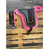 Countrypride BAREBACK PAD RIDING PAD FOR PONY AND MINI HORSES WITH GIRTH SIZE FULL-SHETLAND PINK (Pony)