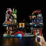 Kyglaring LED Lighting Kit for Lego City Road Plates and Lights Set  Compatible with Lego 60304 Building Kit - Not Include The Model (Classic  Version)