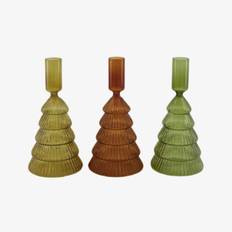 Willow Glass Tree Candle Holder - 3 Pack by Ivyline