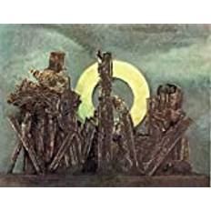 p5988 A1 Poster Max Ernst The Great foresta 1926 - Art Painting Movie Game Film - Wall Gift Reproduction Old Vintage Decoration