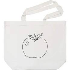 'apple' tote shopping bag for life (bg00064722)