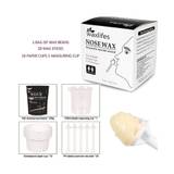 (100g Nose Ear Hair Removal Wax Kit Painless & Easy Mens Nasal Waxing Lightweight) 100g Nose Ear Hair Removal Wax Kit Painless
