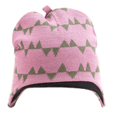 Eaglet Knitted Flap Cap Pink - 48-50