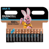 Duracell Ultra AAA LR03 Batteries | 12 Pack