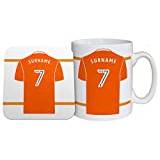 Go Find A Gift Personalised Blackpool FC Shirt Mug & Coaster Set