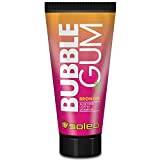 Soleo Bubble Gum bronzing sunbed tanning lotion cream (150ml tube)