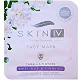 Skin IV Korean Anti-Age & Firming Face Sheet Mask with Camellia Flowers For All Skin Types, 25 ML