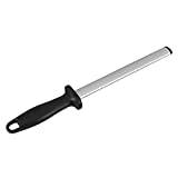 8 Inch Diamond Knife Sharpening Rod Knife Sharpener for Home Kitchen or Restaurant Master Chef Gourmet Blade Honing Rod