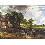 Fine Art Prints Constable The Hay Wain Landscape Painting Art Print Canvas Premium Wall Decor Poster Mural,multicoloured,16 x 12 inches