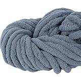 Woolen Yarn,Rainbow Wool 250g Thick Woolen Yarn, Coarse Woolen Blanket, Hand Woven Padding, Knitted Thread Crochet Wool (Color : A) (Color : B)