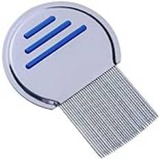 Premium Stainless Steel Nit Comb, Reusable Comb Best For Head Lice Treatments, Professional Flea Comb Designed For Rapid Removal of Lice,Nits & Dandruff.