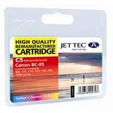 Jet Tec C05 Replacement Colour Ink Cartridge (Alternative to Canon BC-05)