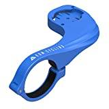 KOM Cycling Computer Mount designed to be used with Garmin Edge Series - Compatible with a range of Garmin commuters including Garmin Edge 530 Mount and Garmin 830 (Blue)