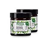 alkmene face cream with organic aloe vera - day cream for normal to dry skin - vegan face care without silicones, parabens, mineral oil, PEGs, SLS & SLES in pack of 2 (2x 50 ml)