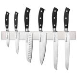 6 Piece Knife Set & Stainless Steel Rack - Gourmet Classic Knives by ProCook