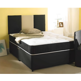 Pearl 2ft 6in Small Single Divan Bed with Memory Foam Mattress