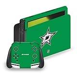 Head Case Designs Officially Licensed NHL Plain Dallas Stars Vinyl Sticker Gaming Skin Decal Cover Compatible With Nintendo Switch OLED Bundle