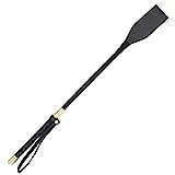 Cherry-on-Top 2 Riding Crop Schooling Whip Horse Riding Whip, Horse Whips and Crops, Black PU Horse Whip Horse Equipment Riding Whip Equestrian Horse Riding Crop, 45 & 30cm