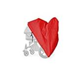 softgarage Buggy Softcush Red Cover for Joie Buggy Litetrax 4 Air Pushchair Rain Cover