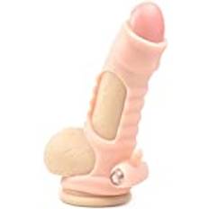 BeHorny Penis Sleeve Vibrating Cock Ring with Rabbit Stimulation & Pleasure