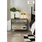 Rockett St George Mirror Bamboo 4 Drawer Chest of Drawers