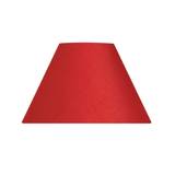 Red Cotton Coolie Fabric Lamp Shade 16 inch S501/16RD - Oaks Lighting