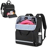 LoDrid Stroller Bag Compatible with BABYZEN YOYO2, Baby Stroller Organizer Case with Multiple Pockets for Travel and Outgoing, Black