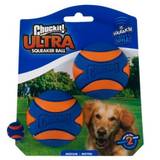Chuckit Ultra Squeaker Ball Medium 6.5cm Dog Toy (2Pk)