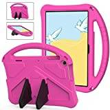 Kids Case for Lenovo Tab M10 3rd Gen 10.1 inch TB328FU/TB328XU, YRH Children Friendly EVA Protective Stand Handle Cover Case for Lenovo M10 Gen 3 Tablet, Rosered