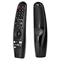 Replacement for LG Magic Remote Control AN-MR19BA, Voice Magic Remote ONLY Fit for LG 2019 Smart TV Remote Model AN-MR19BA Video Shortcut Buttons (with Voice/Magic/Pointer)