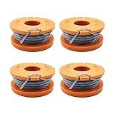 10ft Trimmer Line Compatible with Mac Allister MGTP18Li Grass Strimmer Spool Replacement Diameter 1.65mm Strimmer Line (4pcs)