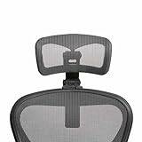 Engineered Now The Original Headrest for The Herman Miller Aeron Chair (Graphite, HW)