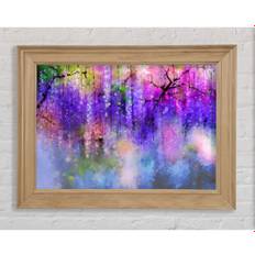 Willow Tree Sparkle - Single Picture Frame Art Prints (59.7 H x 84.1 W x 8.0 D cm)