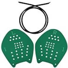 Swimming Paddles for Hands, Swim Paddles for Lap Swimming Speedo Paddles with Adjustable Straps to Improve Swimming Speed Training Equipment for Men, Women (1 Pair)