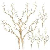 Abaodam 6pcs Simulated twigs artificial twigs dry willow branches plant twig faux stems home goods home decor plastic flower vase tree centerpiece household branches decor filler autumn