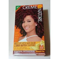 Creme of nature moisture rich permanent hair dye +shea butter (vivid red c31)