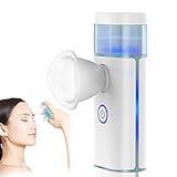 Eye and Face Sprayer 2 in 1 USB Cool Mist Facial Steamer with Eye Mask Portable Handy Hydrating Sprayer for Face and Eye